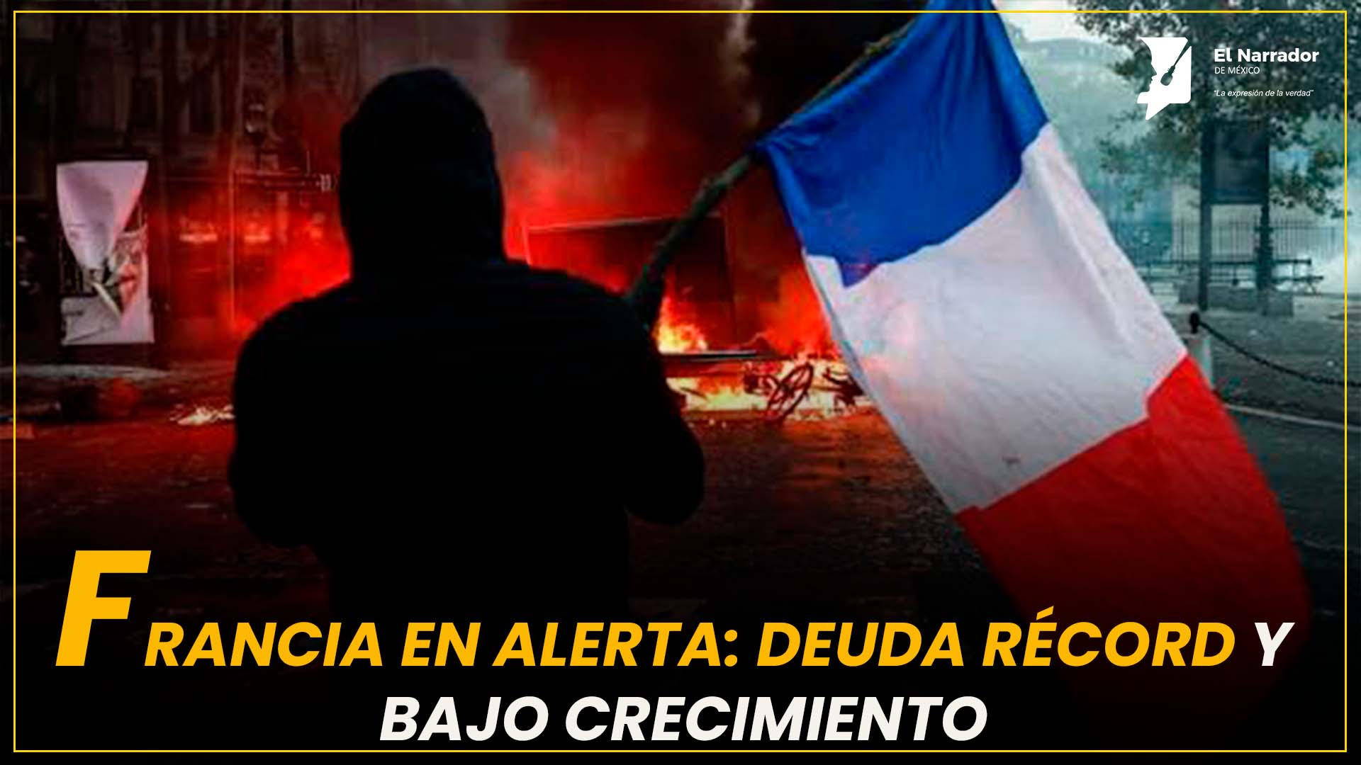FRANCIA EN ALERTA: DEUDA RÉCORD Y BAJO CRECIMIENTO
