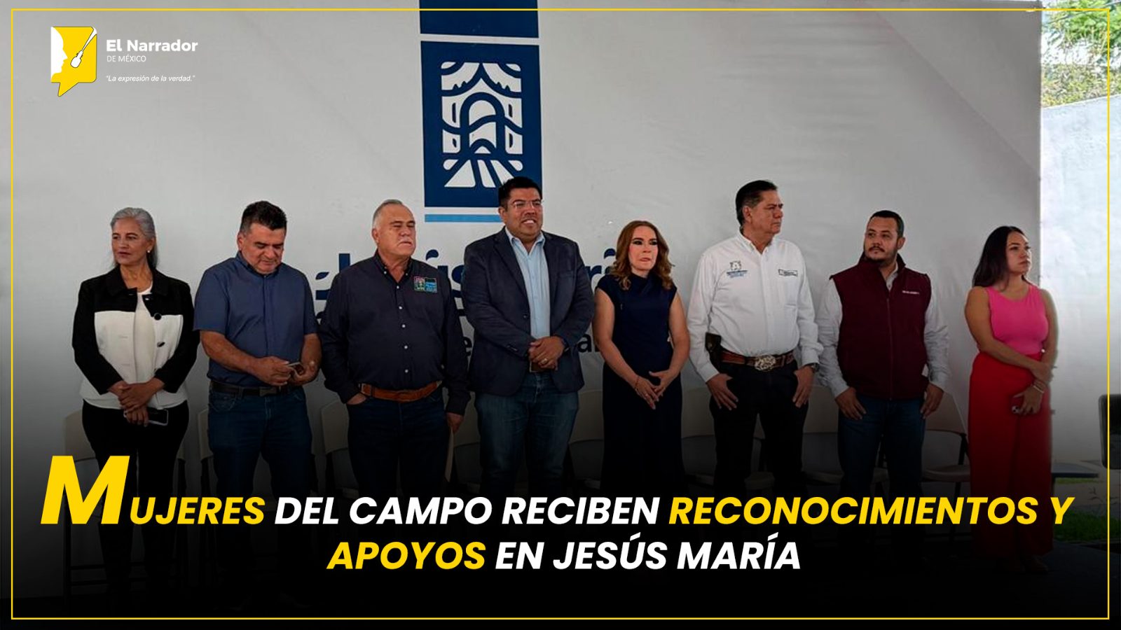 MUJERES DEL CAMPO RECIBEN RECONOCIMIENTOS Y APOYOS EN JESÚS MARÍA