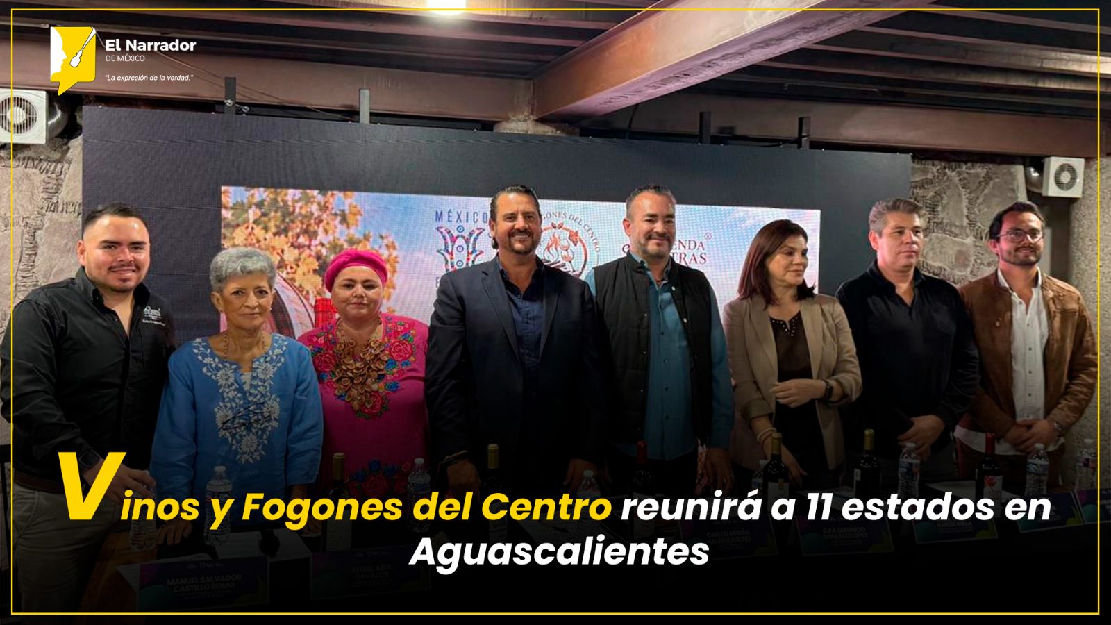 VINOS Y FOGONES DEL CENTRO REUNIRÁ A 11 ESTADOS EN AGUASCALIENTES