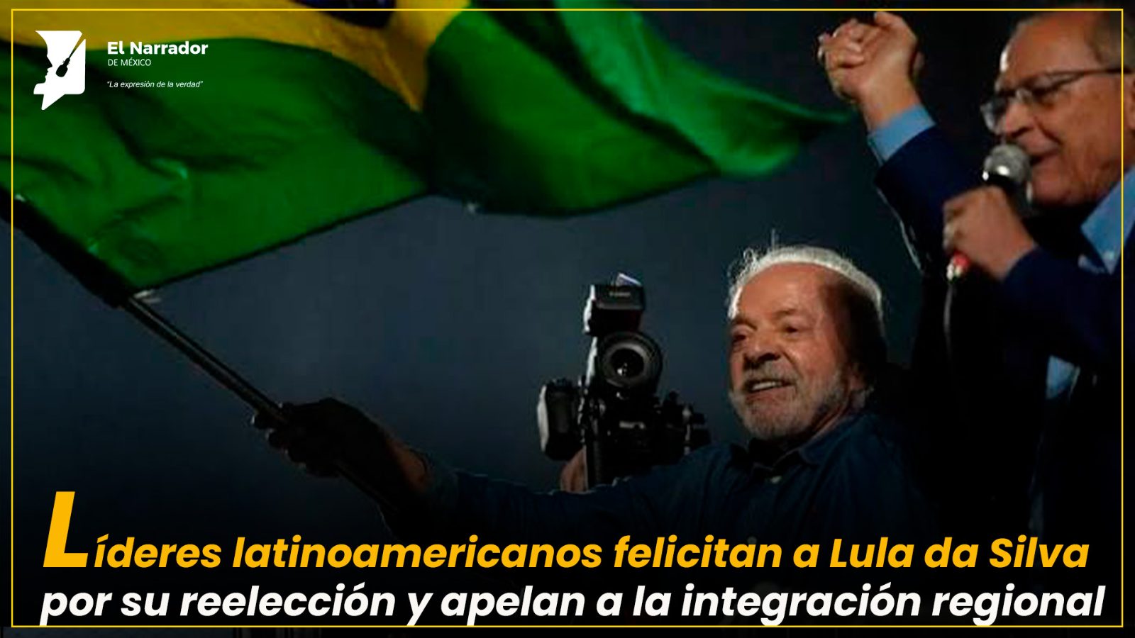 LULA RECIBE RESPALDO INTERNACIONAL TRAS SU VICTORIA