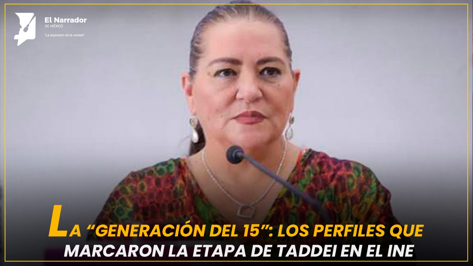 LA GENERACIÓN DEL 15 QUE MARCÓ AL INE