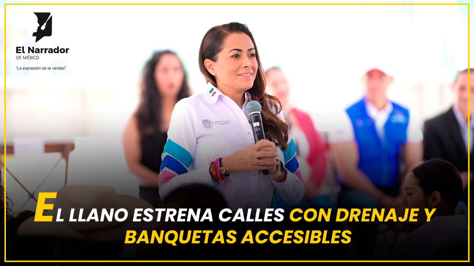 EL LLANO ESTRENA CALLES CON DRENAJE Y BANQUETAS ACCESIBLES