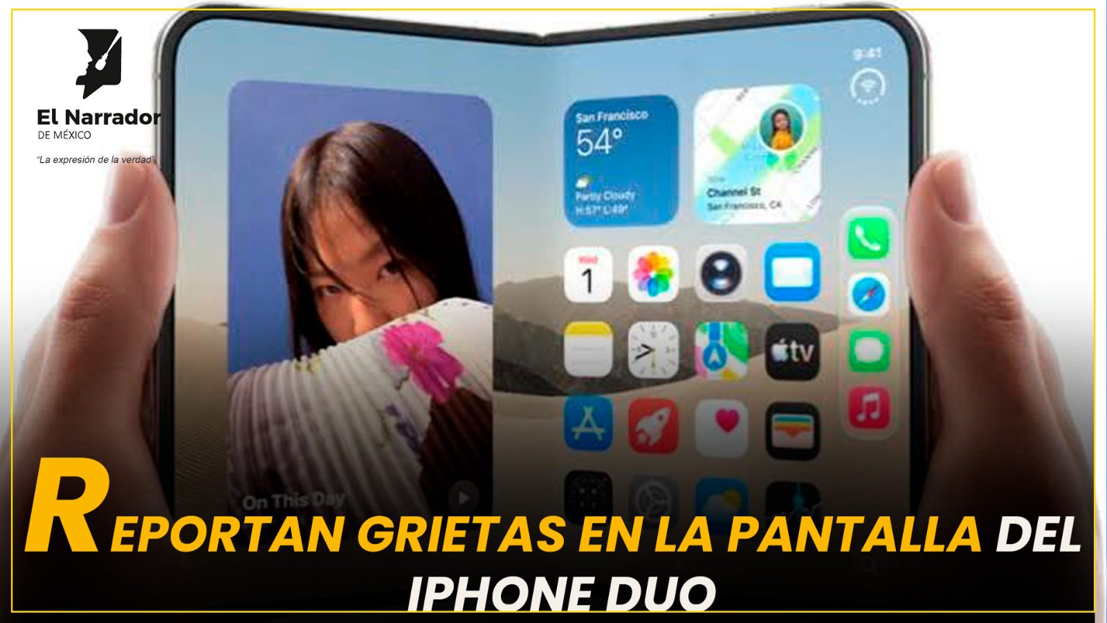 REPORTAN GRIETAS EN LA PANTALLA DEL IPHONE DUO
