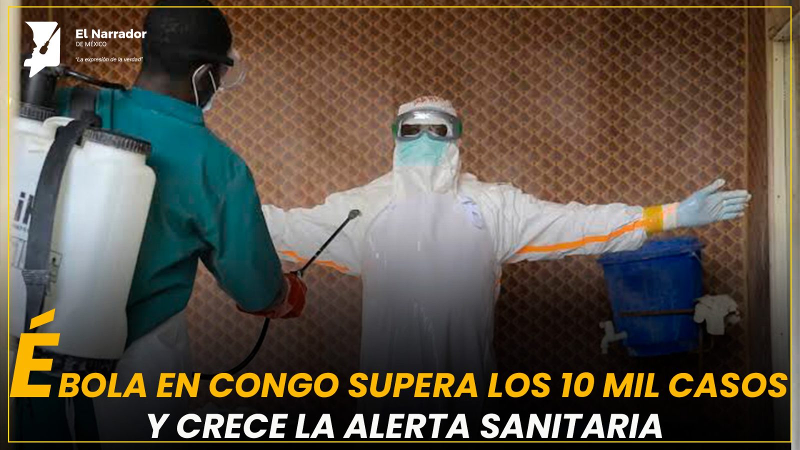 ÉBOLA EN CONGO SUPERA LOS 10 MIL CASOS Y CRECE LA ALERTA SANITARIA