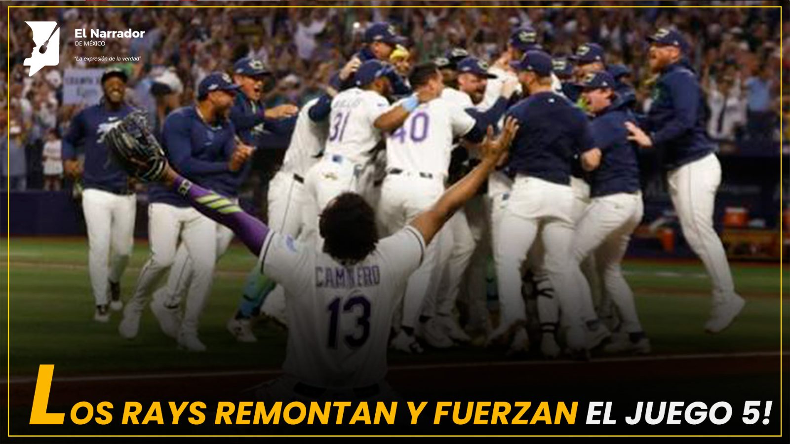 ¡LOS RAYS REMONTAN Y FUERZAN EL JUEGO 5!