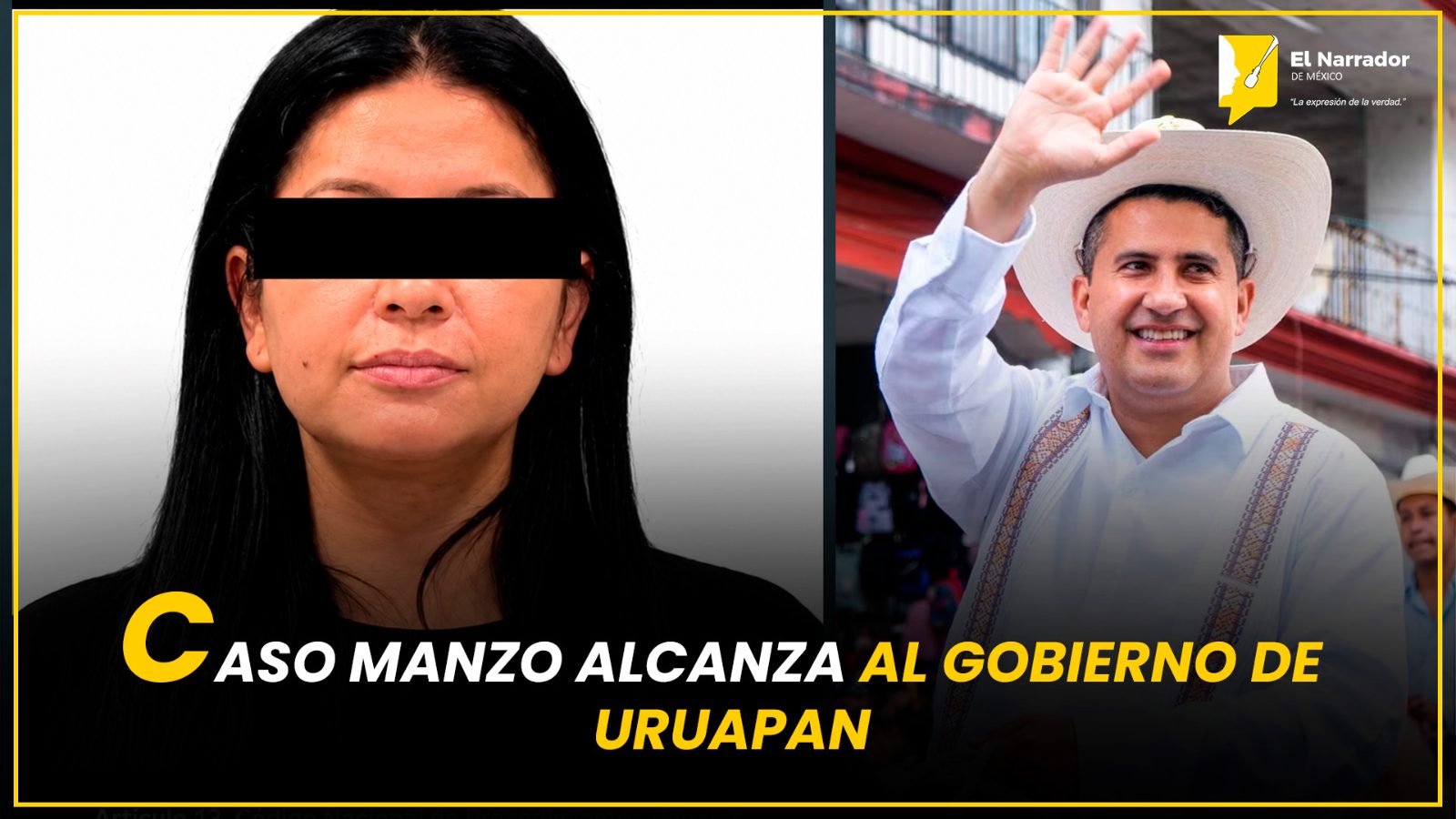CASO MANZO ALCANZA AL GOBIERNO DE URUAPAN